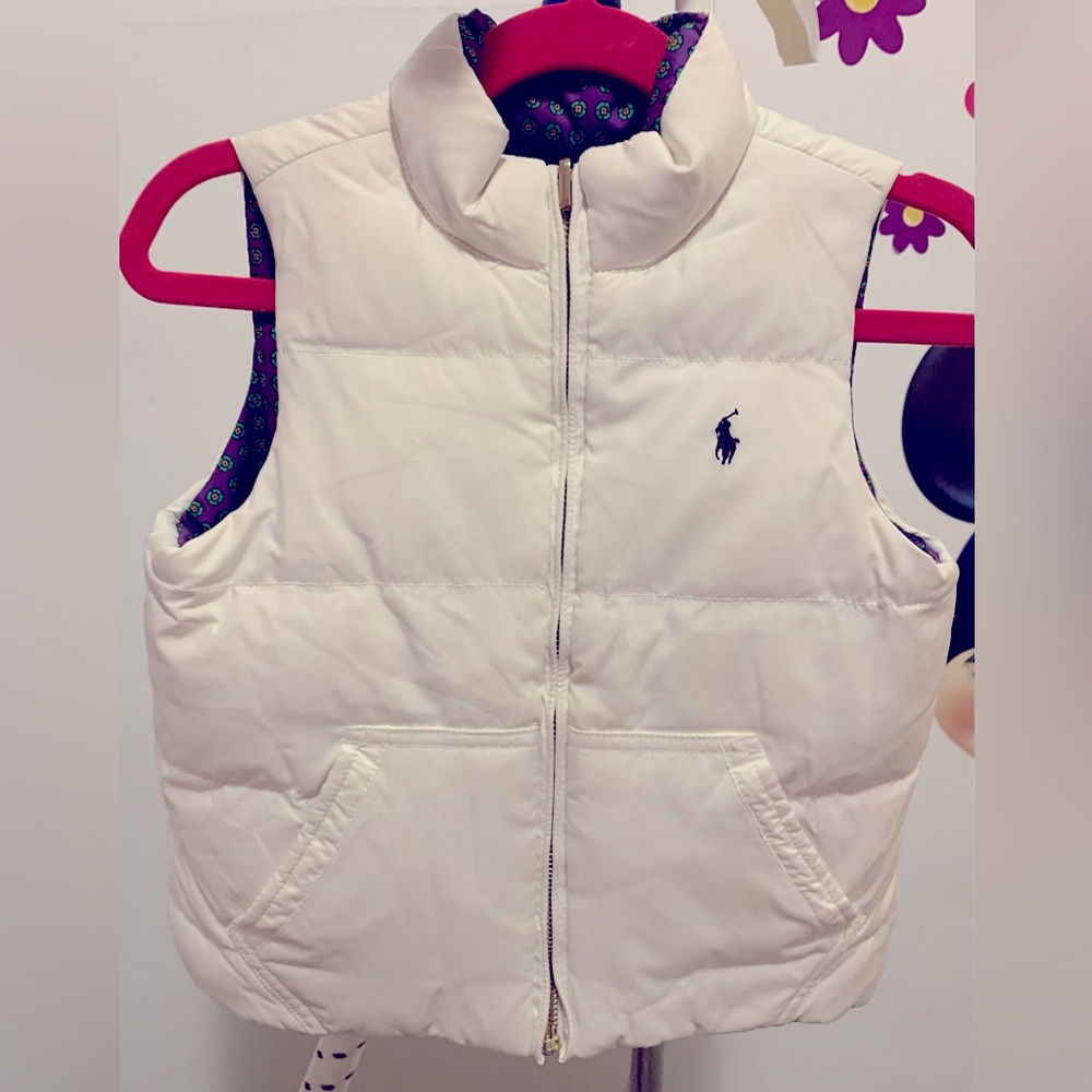 Polo ralph lauren down filled vest reversible Kids 4T